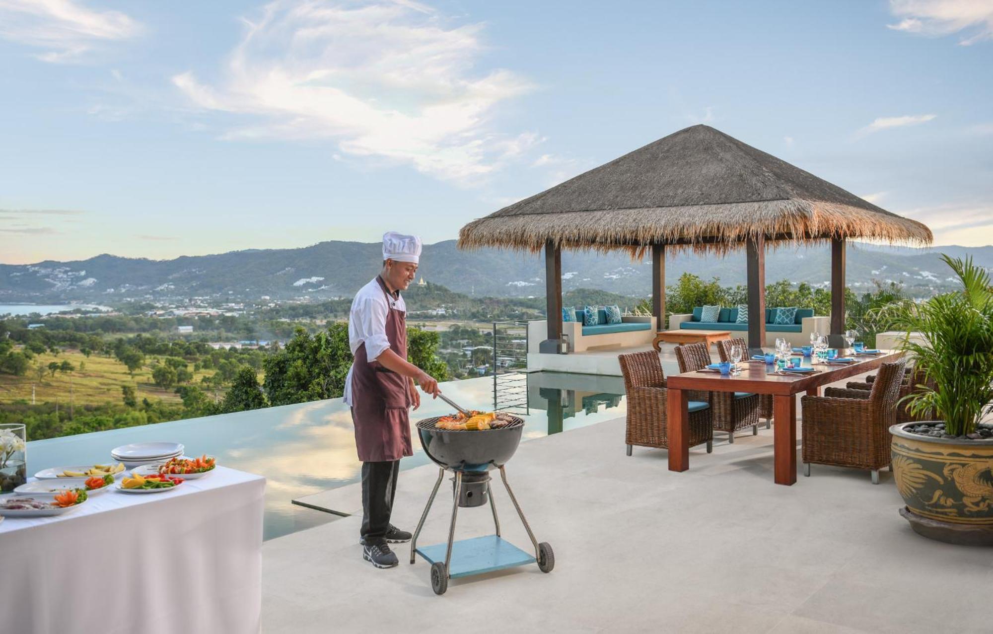 Baan Kimsacheva - Seaview Private Villa Choeng Mon Eksteriør bilde